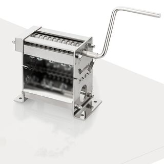 Manueller TC-100 Tabakschneider mit Handkurbel fr 5mm breiten Feinschnitt.